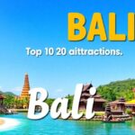 Kolase tempat wisata favorit di Bali untuk tahun 2024.